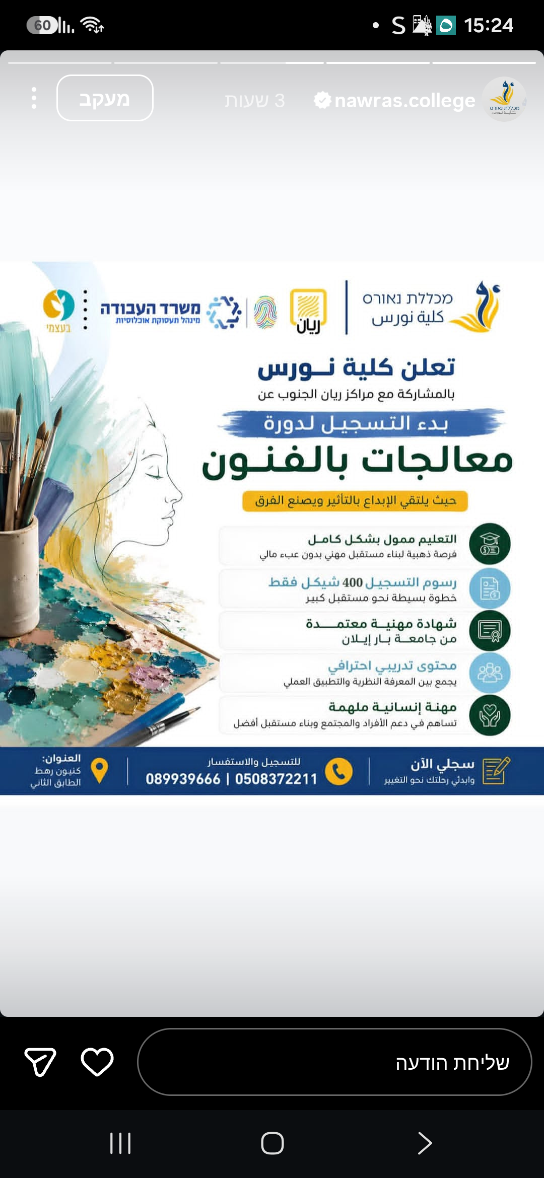 دورة مرشدة فنون