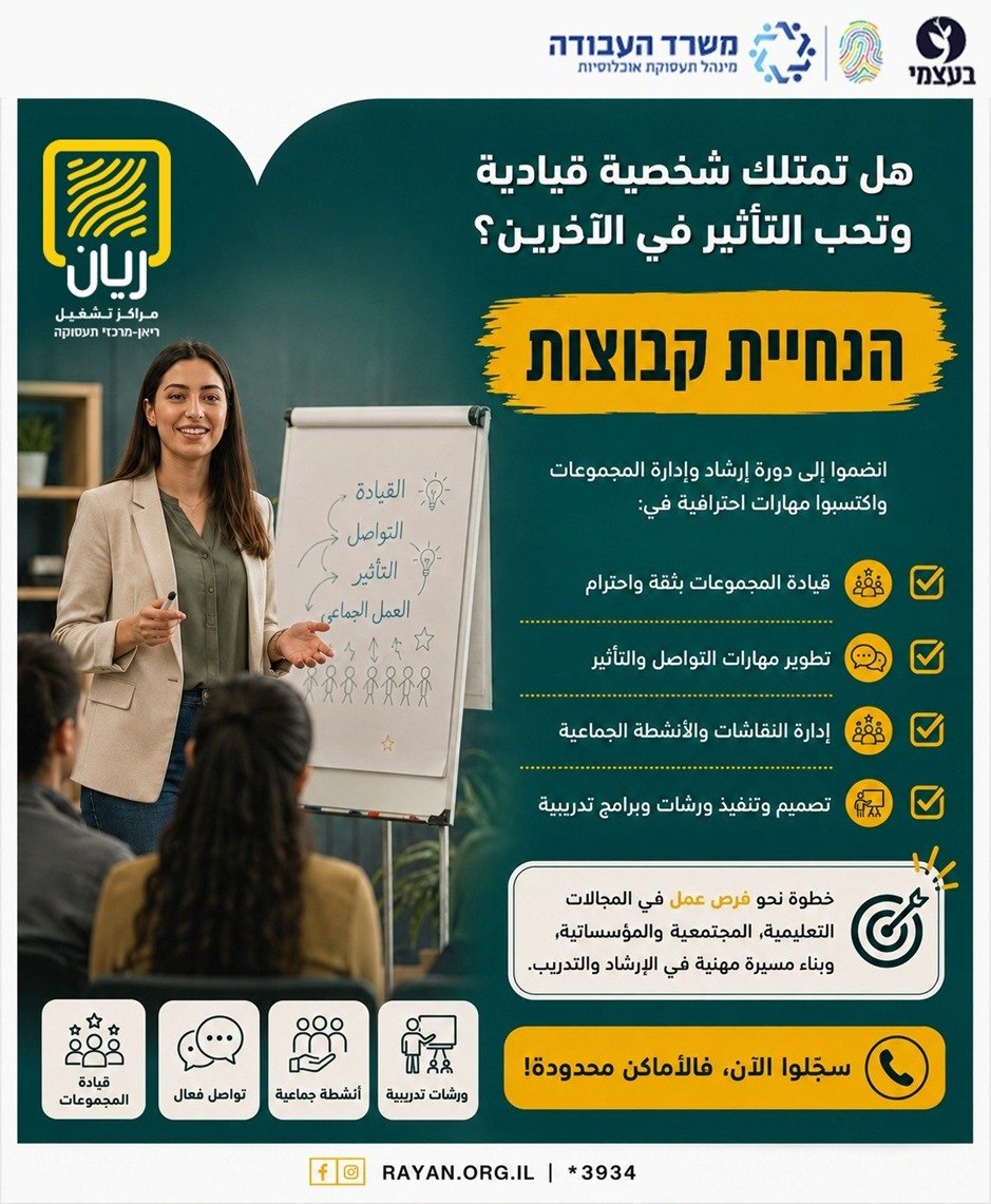 دورة توجيه مجموعات⭐