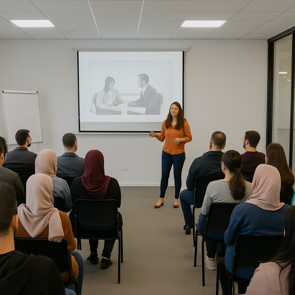 ورشة تحضير لسوق العمل