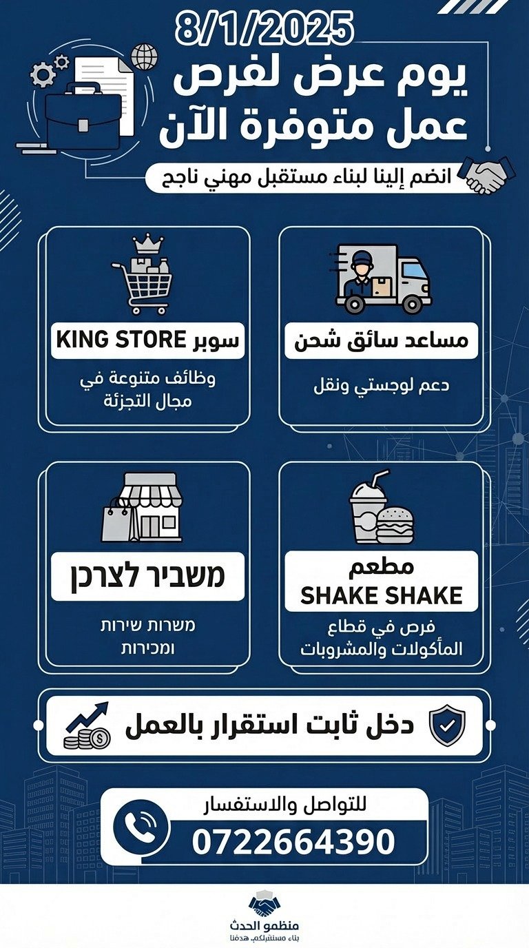 عرض للوظائف